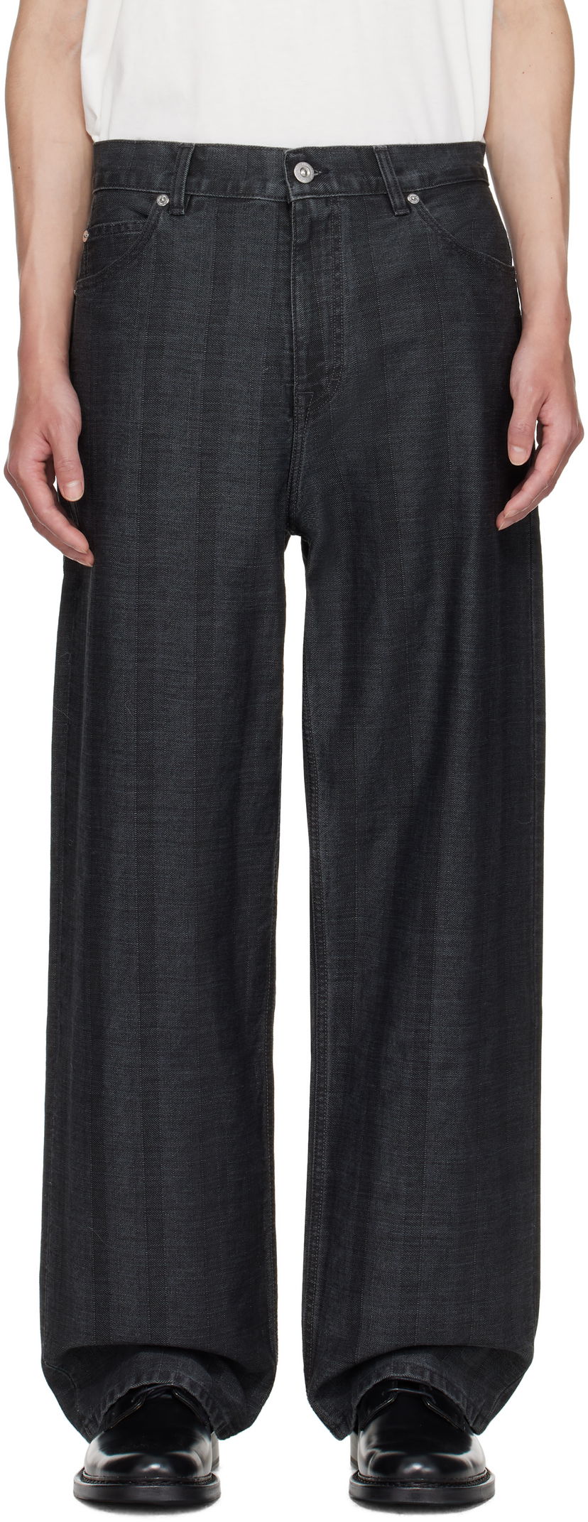Дънки OUR LEGACY Our Legacy Vast Cut Jeans Черно | M4255VB