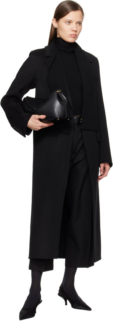 Палта TOTEME TOTEME Classic Doublé Coat Черно | 251-WRO4725-FB0006, 3
