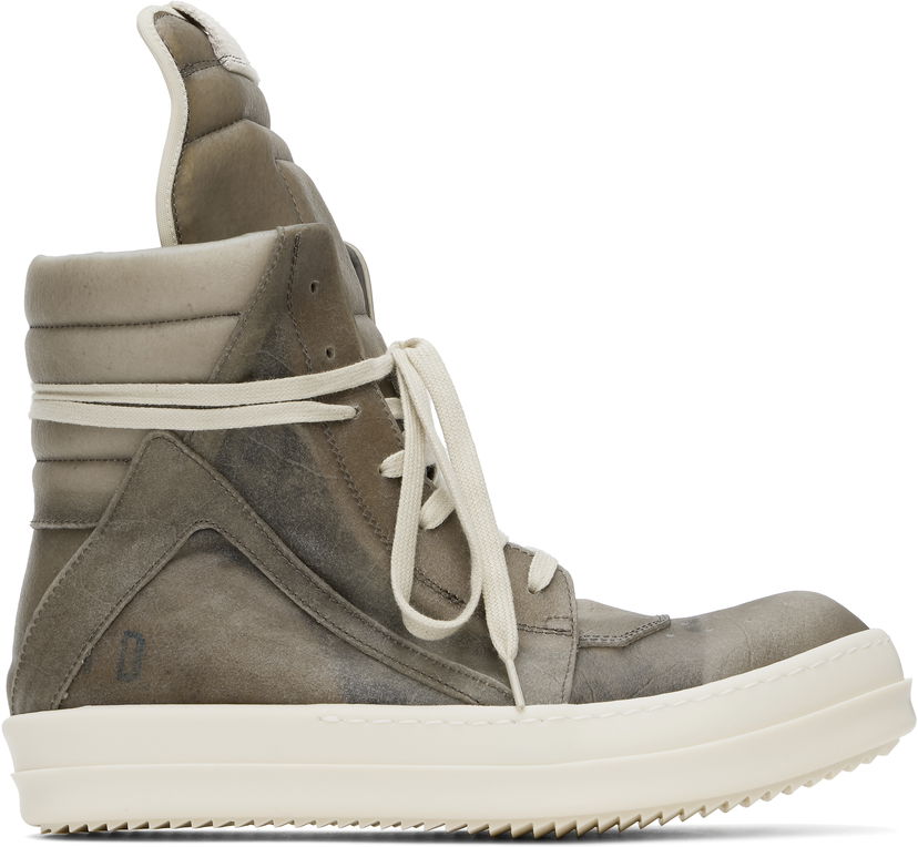 Кецове и обувки Rick Owens Rick Owens Hollywood Geobasket Сиво | RR01E5894 LCT
