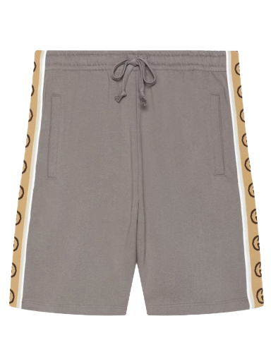 Къси панталони Gucci Cotton Jersey Shorts Сиво | 630715 XJBUW 1233
