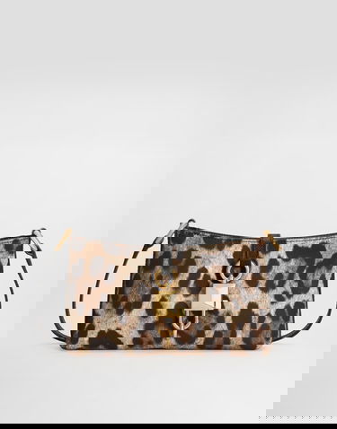 Чанта през рамо Dolce & Gabbana Dolce & Gabbana Leopard-print Lock Shoulder Bag Многоцветен | BB7891A0007HY13M, 0