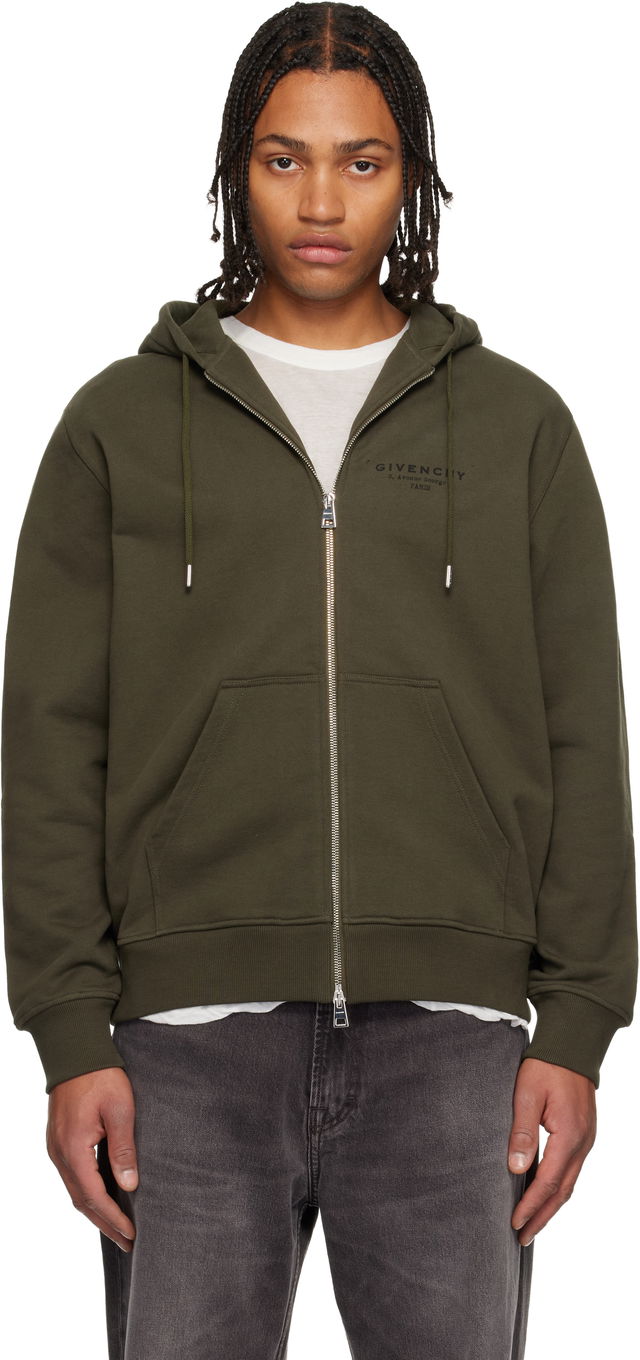 Zipped Fleece Hoodie