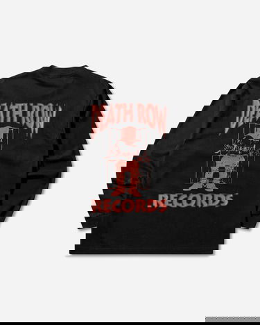 Тениска WACKO MARIA Death Row Record Washed Heavy Weight Longsleeve T-Shirt Черно | DEATHROW-WM-LT01 BLACK, 2