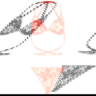Бански Marine Serre Floral Print Bikini in Червено | WSW002-RD10, 0