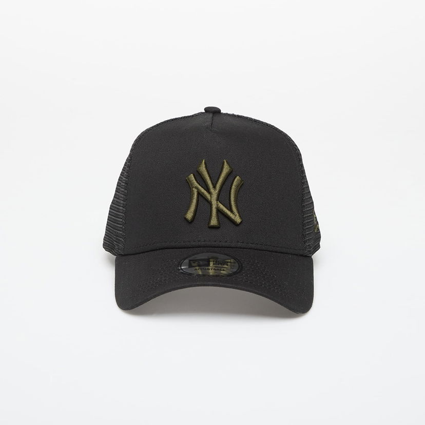 Шапка с козирка New Era New York Yankees MLB League Essential 9FORTY Af Trucker Cap Черно | 60759085