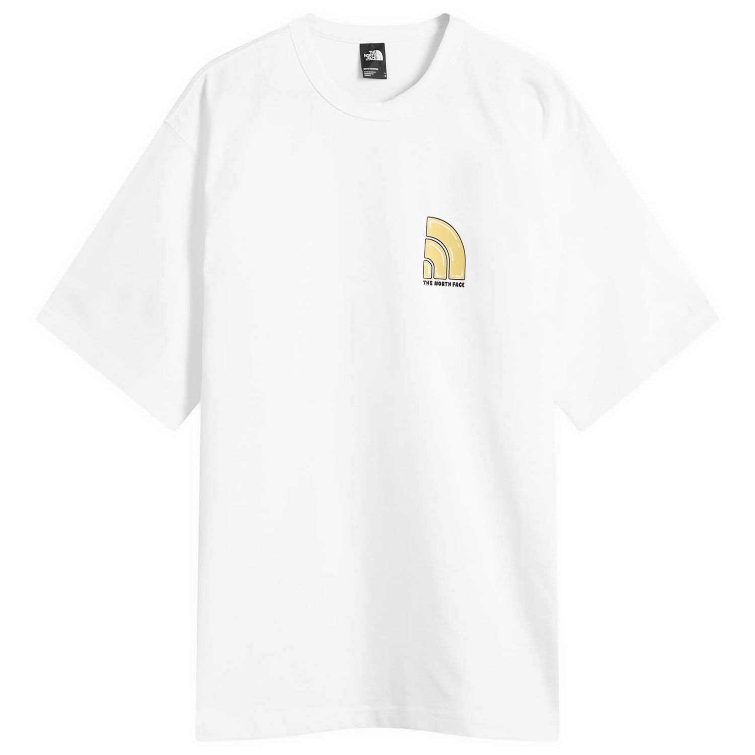 Тениска The North Face Men's Bubble Logo Relaxed T-Shirt, Size Small Бяло | NF0A8F2RFN4, 0