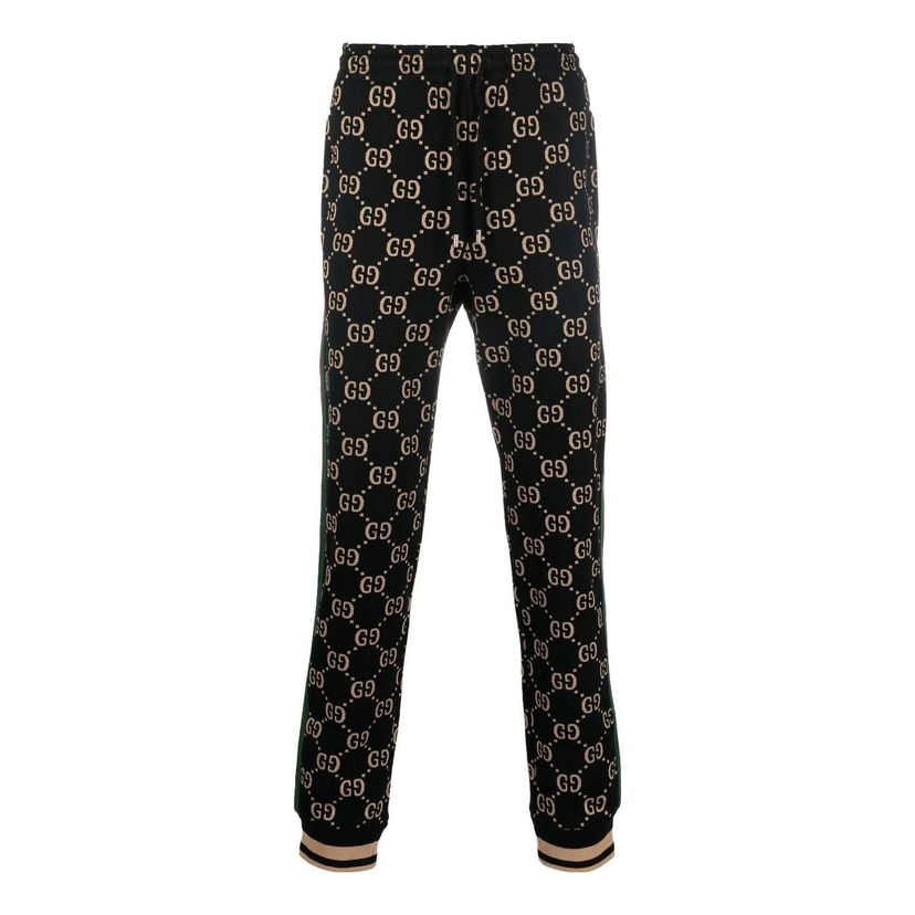 Спортни панталони Gucci GG Jersey Jogging Pants Черно | 695976-XJEEI-1030