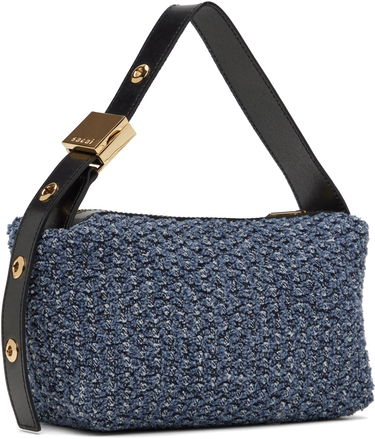 Дамска чанта sacai Sacai New Pochette Punching Denim Shoulder Bag Синьо | S151-01, 2