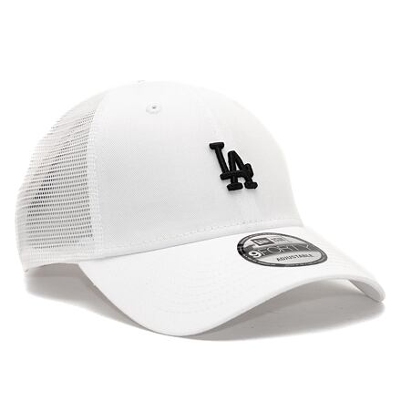 Шапка с козирка New Era 9FORTY Trucker MLB Home Field Los Angeles Dodgers White / Black One Size Бяло | 60435267