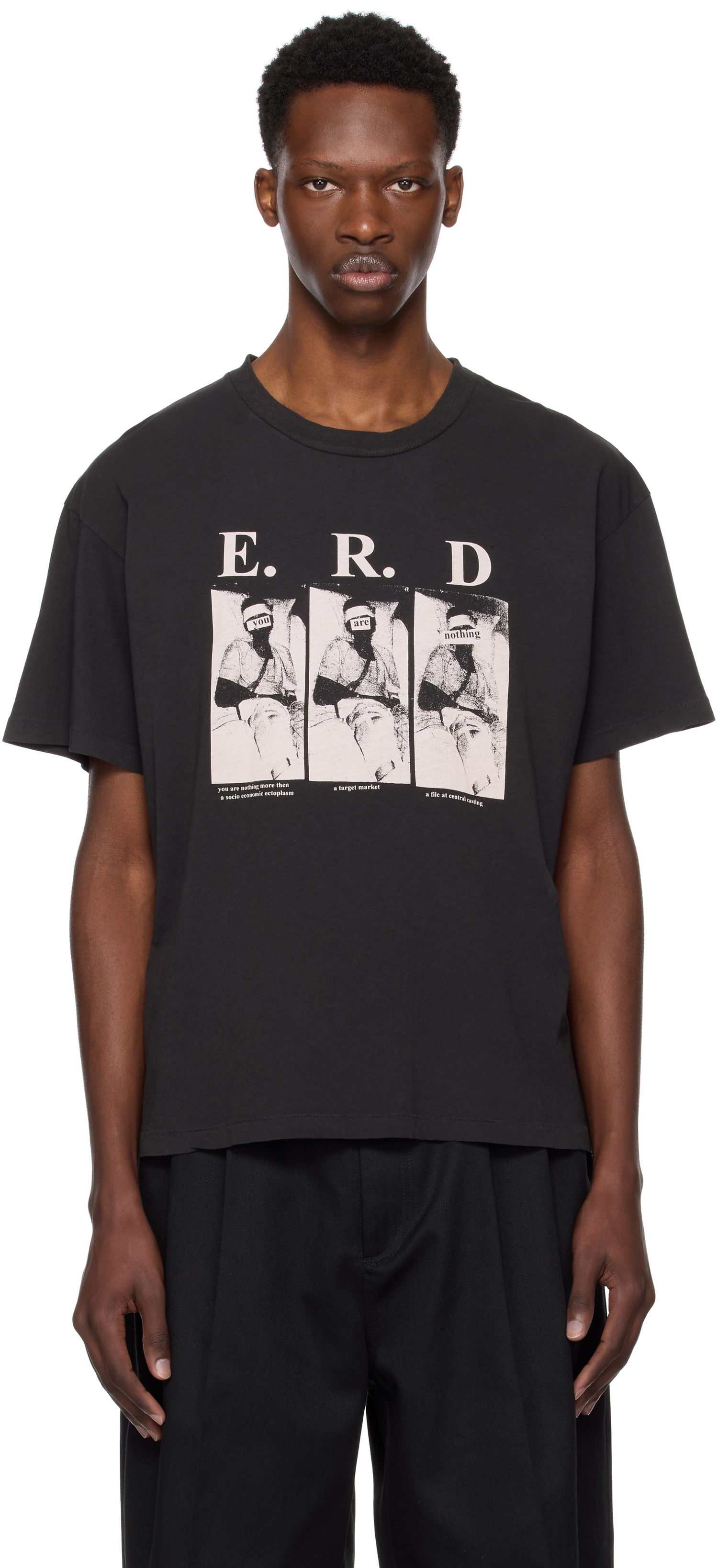 Тениска Enfants Riches Déprimés Enfants Riches Déprimés 'You Are Nothing' Graphic T-Shirt Черно | 010-823, 0