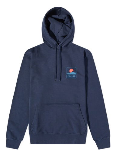 Sunset Mt Fuji Popover Hoody