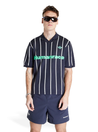 Фланелка adidas Originals Humanrace x Knit Jersey Tee "Night Grey" Сиво | HU1105