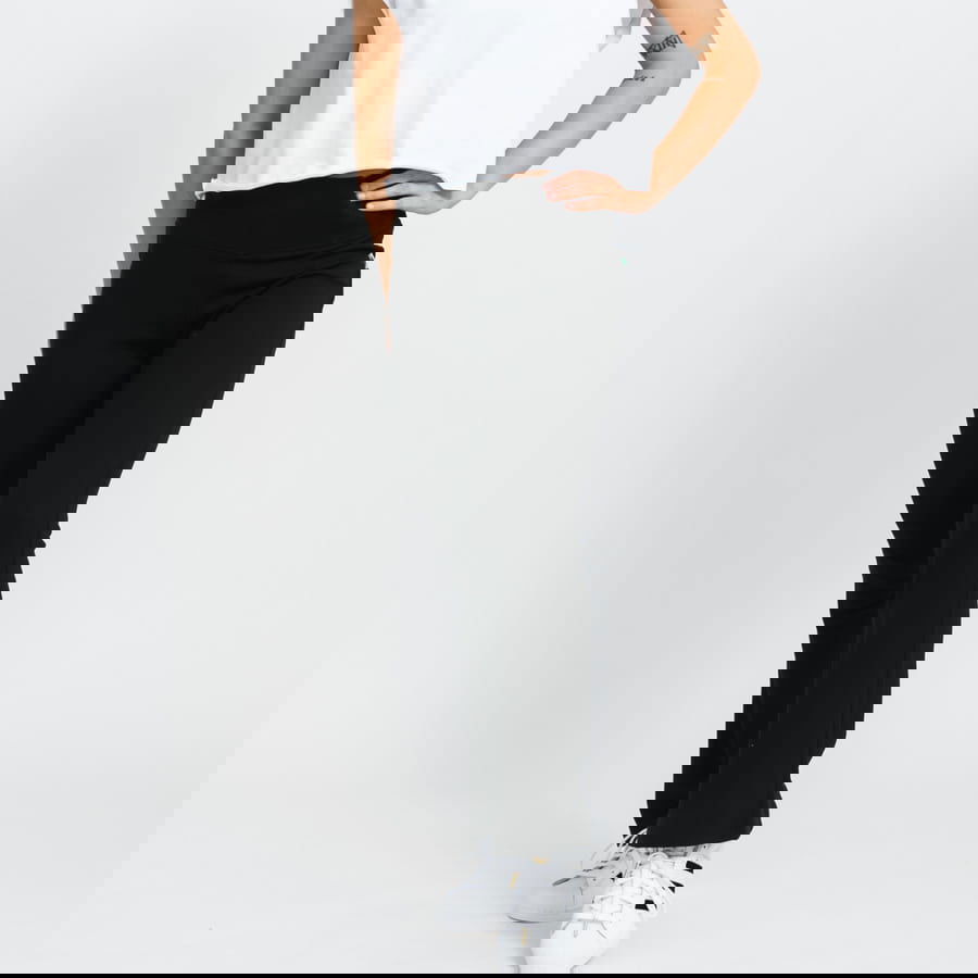 Клинове Urban Classics Organic Interlock Bootcut Leggings Черно | TB4376 black, 0