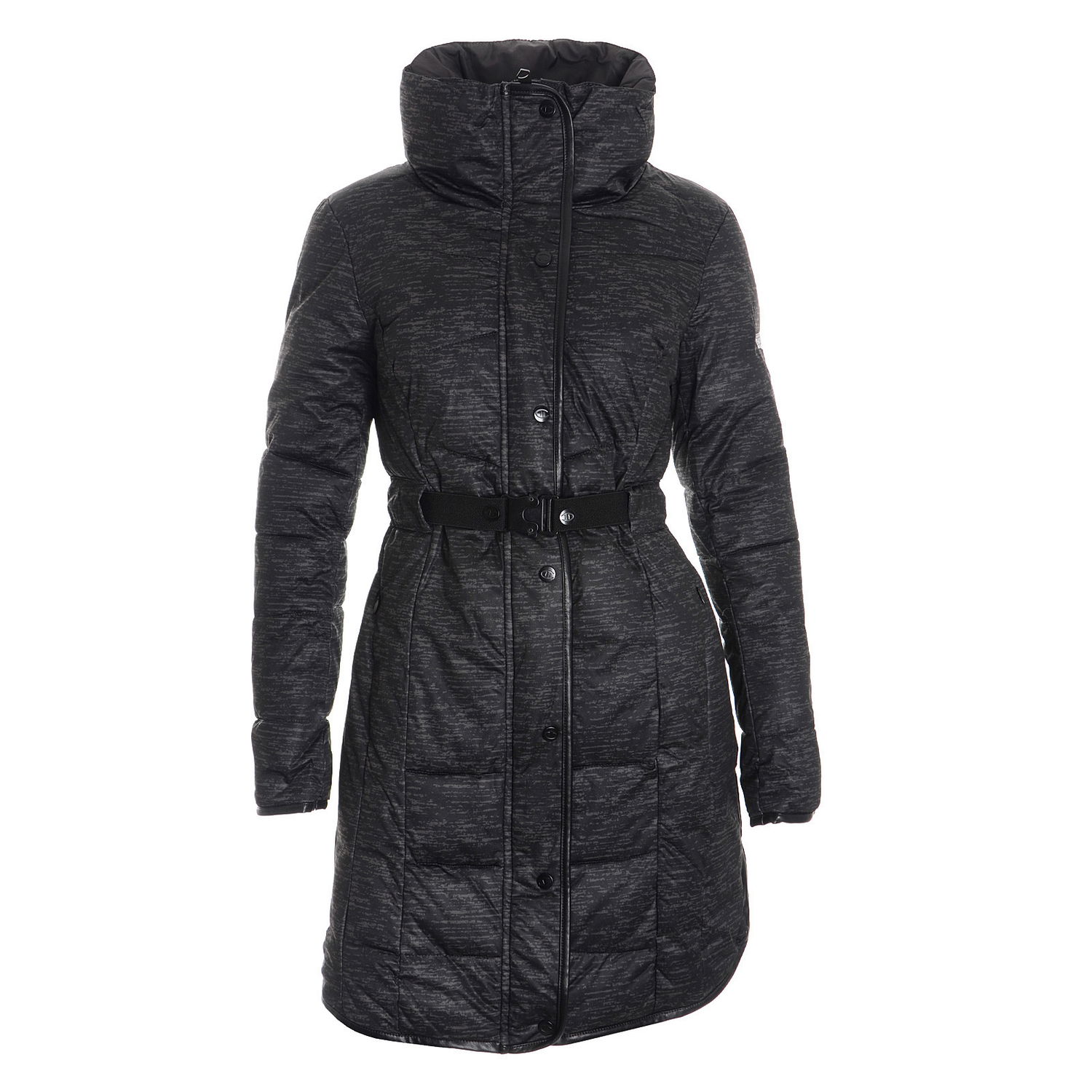 Пухо яке Champion Camille Quilted Belted Jacket Черно | CHBG173207-001, 0