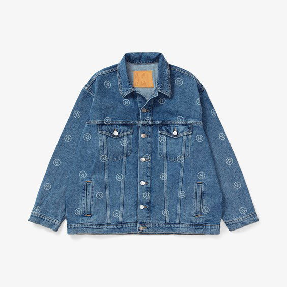 Яке Martine Rose Oversized Jacket Синьо | CMRAW22-201-BW, 0