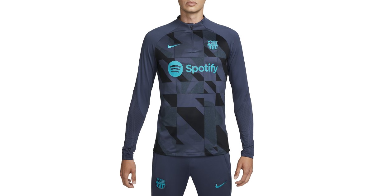Тениска Nike Dri-FIT FC Barcelona Drill Тъмно синьо | fj4699-438, 1