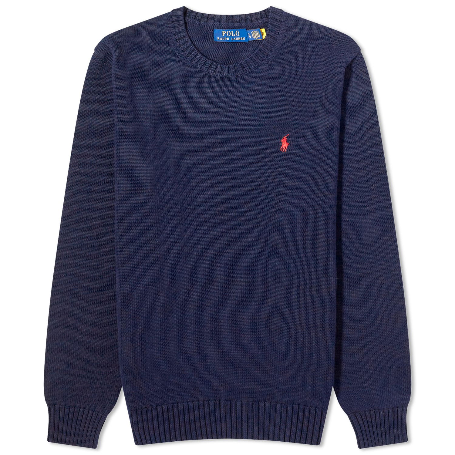 Пуловер Polo by Ralph Lauren Crewneck Knit Тъмно синьо | 710810846001, 0