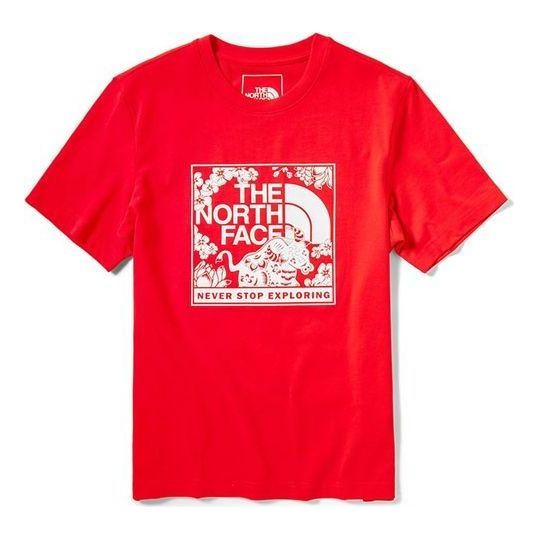 Тениска The North Face Celebration Graphic T-Shirt Червено | NF0A4U8S-15Q, 0