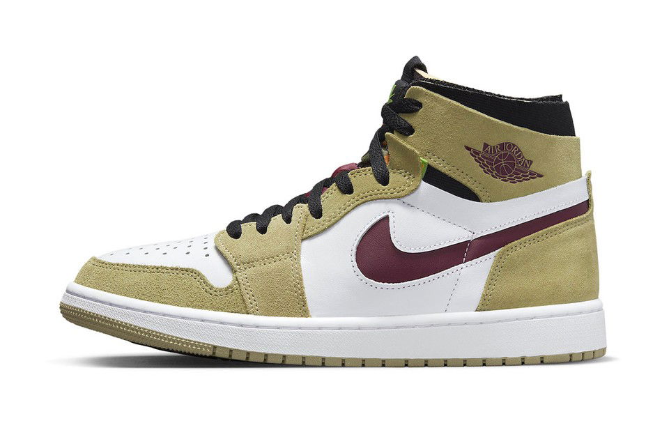 Кецове и обувки Jordan Air 1 Zoom CMFT "Khaki" Зелено | CT0978-203, 0