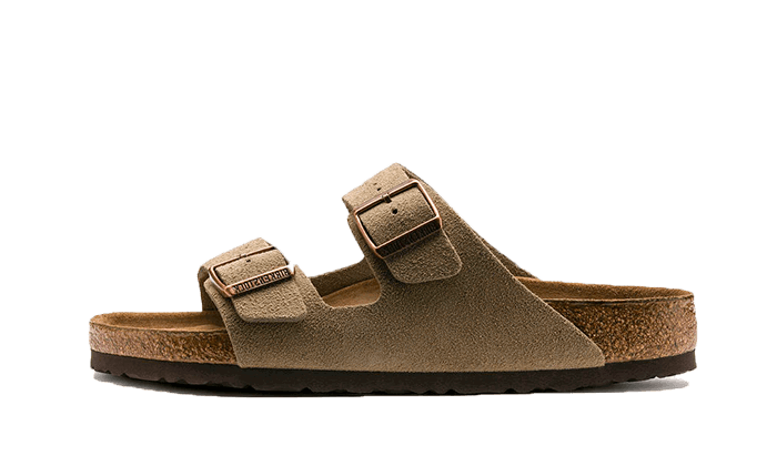 Кецове и обувки Birkenstock Arizona Suede Leather Soft Footbed Бежово | 0951301/0951303, 0