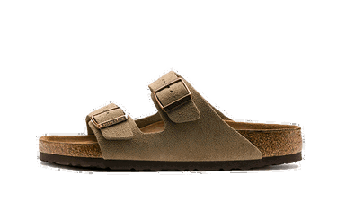 Кецове и обувки Birkenstock Arizona Suede Leather Soft Footbed Бежово | 0951301/0951303, 0