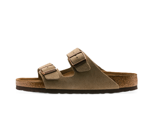 Кецове и обувки Birkenstock Arizona Suede Leather Soft Footbed Бежово | 0951301/0951303