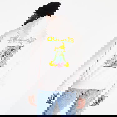 Суитчър adidas Originals 3D Print Trefoil Hoody Бяло | IC5567, 0