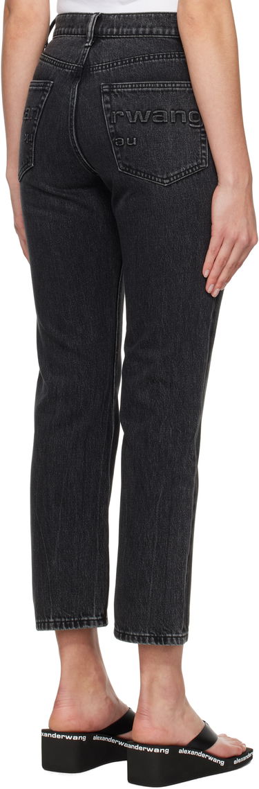 Дънки Alexander Wang OG High-Rise Stovepipe Jeans Черно | 4DC1254607, 2