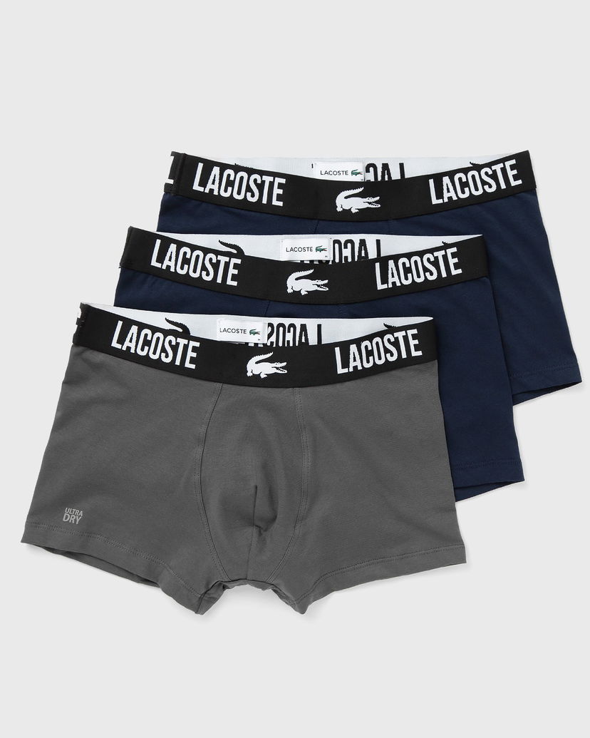 Боксерки Lacoste 3 Pack Boxers Синьо | 5H1309-EUF