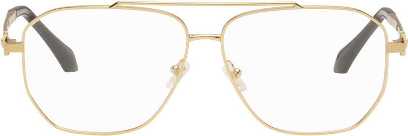Слънчеви очила Versace Versace Metal Top Bar Glasses Металик | 0VE1307 1002 8056262422014