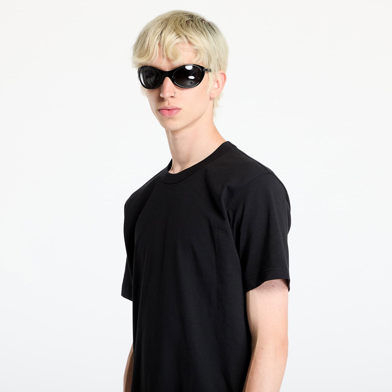 Тениска Comme des Garçons Knit T-Shirt Black Черно | FN-T002 Black, 1