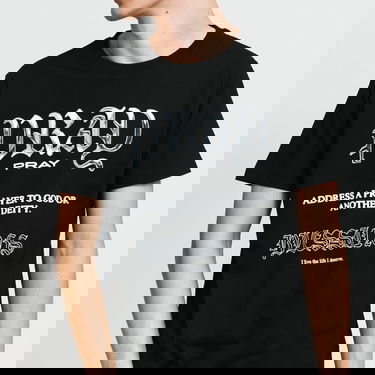 Тениска Urban Classics Pray Variation Tee Черно | MT1625, 2