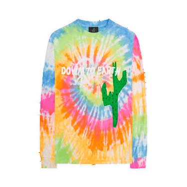 Тениска Cactus Jack by Travis Scott DSM x  Down To Earth Long-Sleeve T-Shirt Многоцветен | 1945 1SS190103ADDT TIE, 0