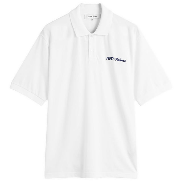A.T.P. + Palmes Pique Polo Shirt, Size Small