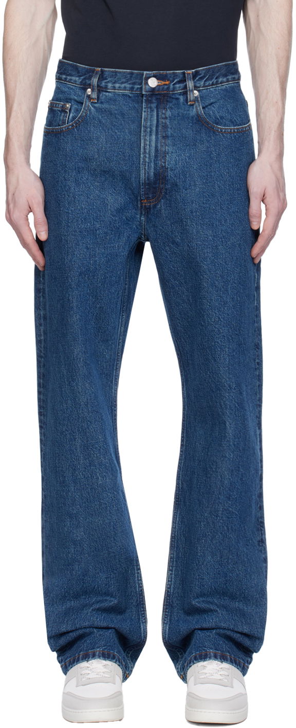 Дънки A.P.C. Relaxed Jeans Синьо | COGWB-H09199, 0