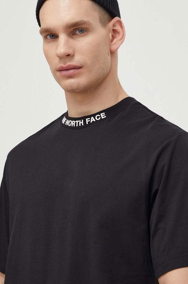 Тениска The North Face Black Cotton T-Shirt Черно | NF0A87DDJK31, 3