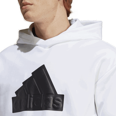 Суитчър adidas Originals Future Icons Badge of Sport Hoodie Бяло | IC3746, 3