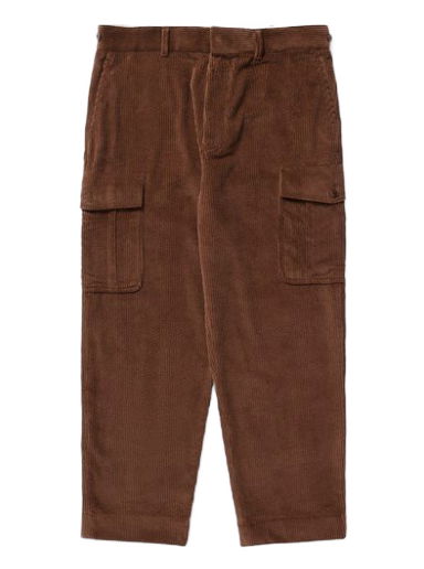 Карго панталони KENZO Corduroy Cargo Pant Кафяво | FD65PA1099CR.90