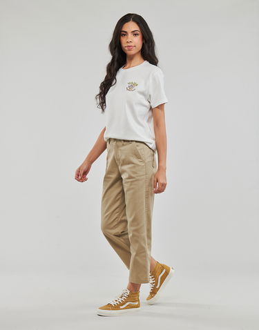 Тениска Vans Paisley Fly Boyfriend Fit T-shirt Бяло | VN000ACNFS8, 2