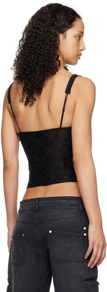 Сутиен GUIZIO Guizio Sella Lace Corset Top Черно | R24116K034, 2