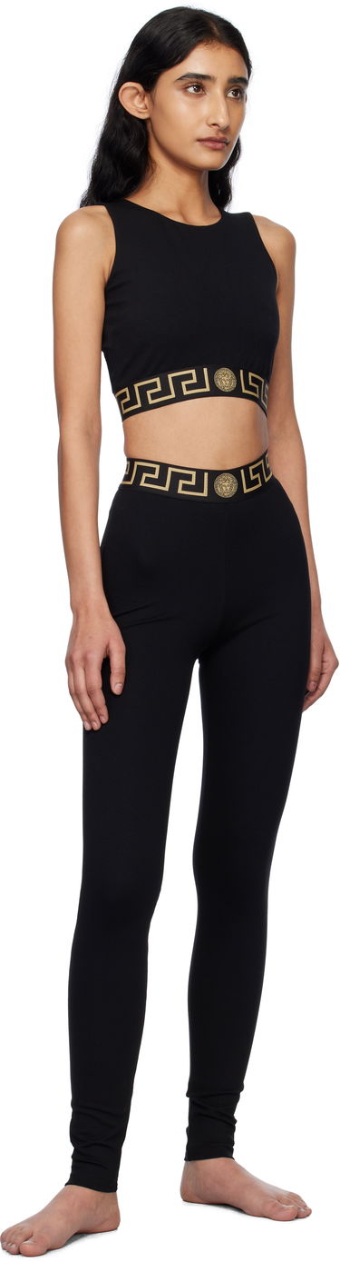 Клинове Versace Versace Greca Border Leggings Черно | 1016403_1A11143_1B000, 3