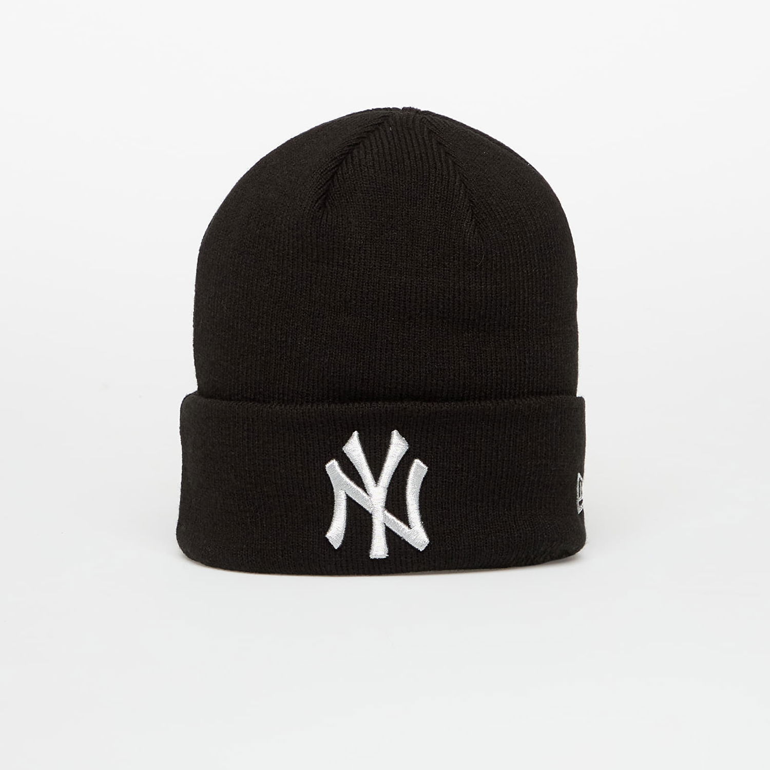 Шапка New Era MLB New York Yankees Metallic Knit Beanie Medium Черно | 60691271, 0