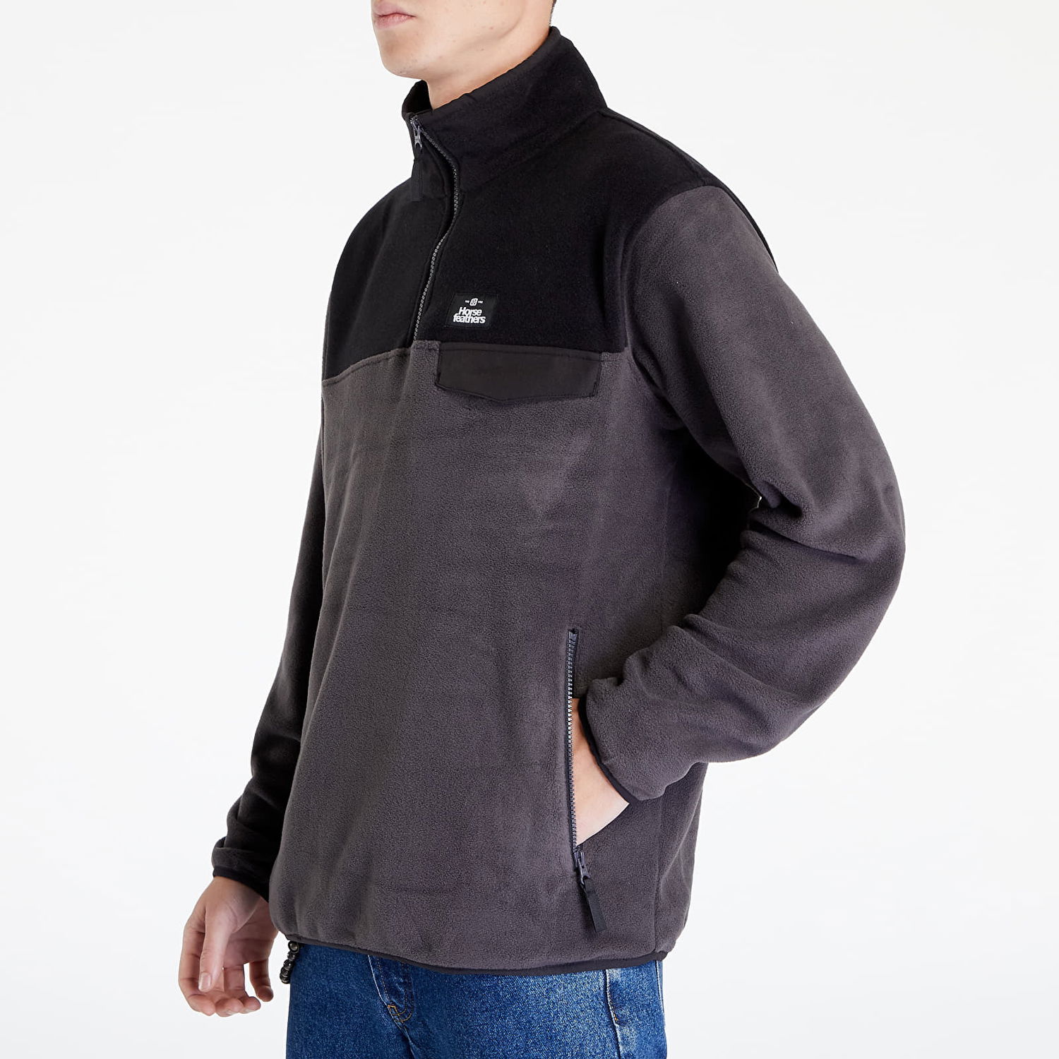 Суитчър Horsefeathers Madog Sweatshirt Черно | SM1175D, 1