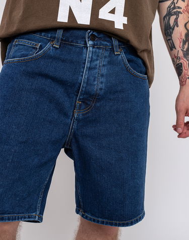 Къси панталони Carhartt WIP Newel Тъмно синьо | I029209, 1