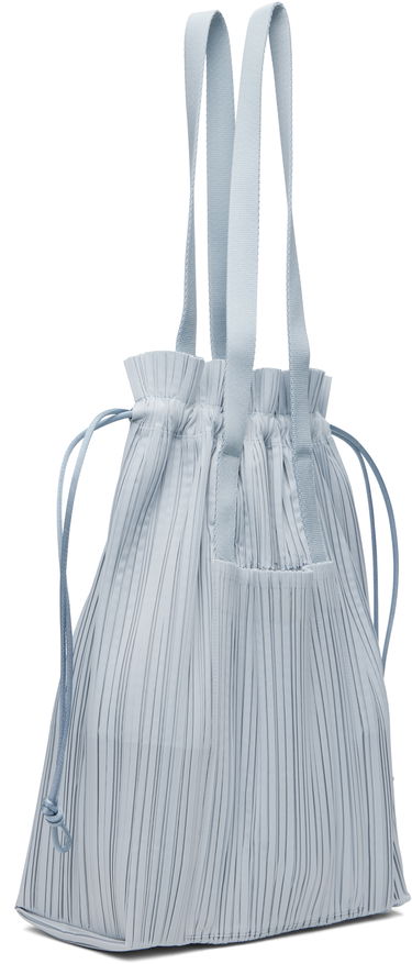Голяма пазарска чанта Pleats Please Issey Miyake Pleats Please Issey Miyake Pleated Tote Bag Синьо | PP57AG602, 2