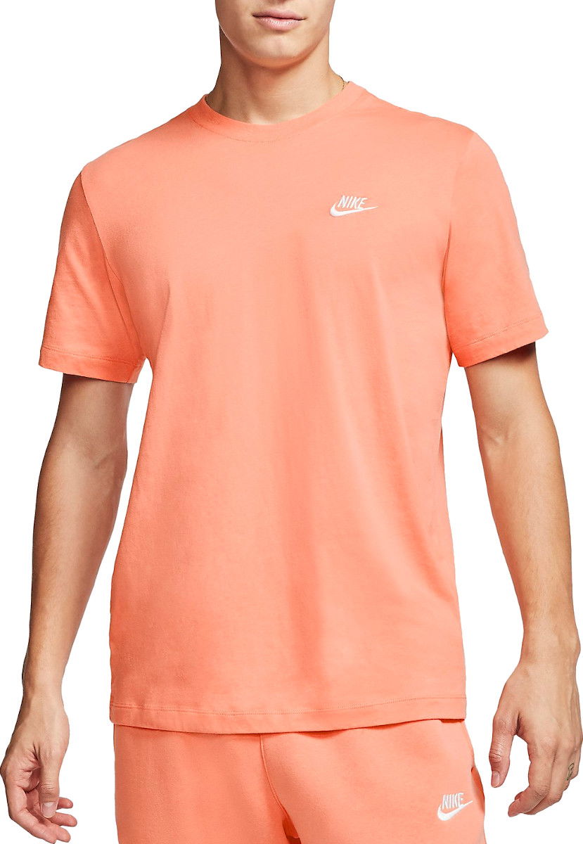 Тениска Nike Nike Sportswear Club T-Shirt Оранжево
 | ar4997-871, 0
