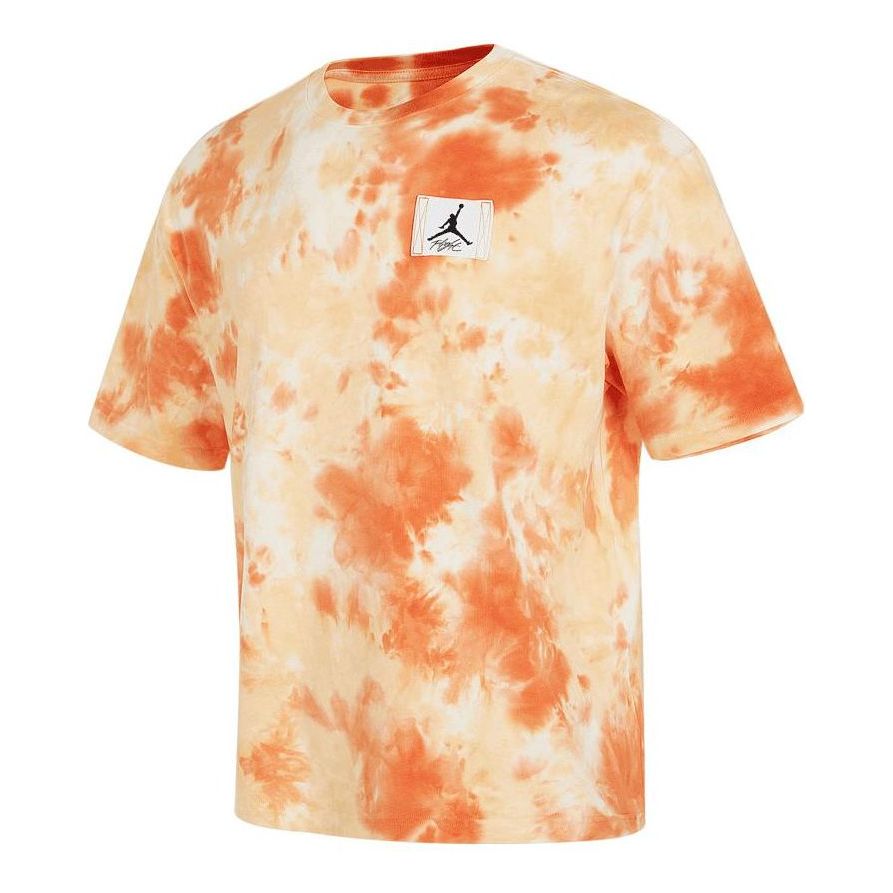 Тениска Jordan Oversized Tie-Dye T-Shirt Оранжево
 | DX9584-112, 0