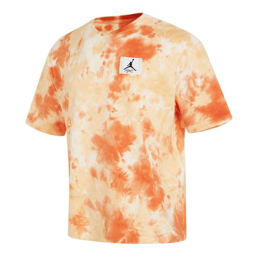 Тениска Jordan Oversized Tie-Dye T-Shirt Оранжево
 | DX9584-112