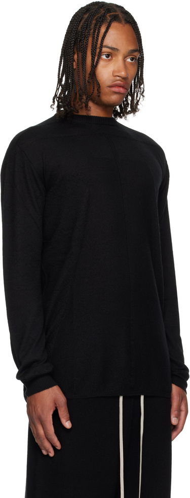 Пуловер Rick Owens Rick Owens Concordians Oversized Level Sweater Черно | RU02E1627 WSL, 1