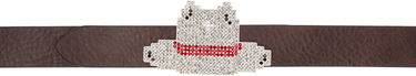 Колани Maison Margiela Maison Margiela Crystal Cowboy Belt Кафяво | SM2TP0002 SV0266, 0